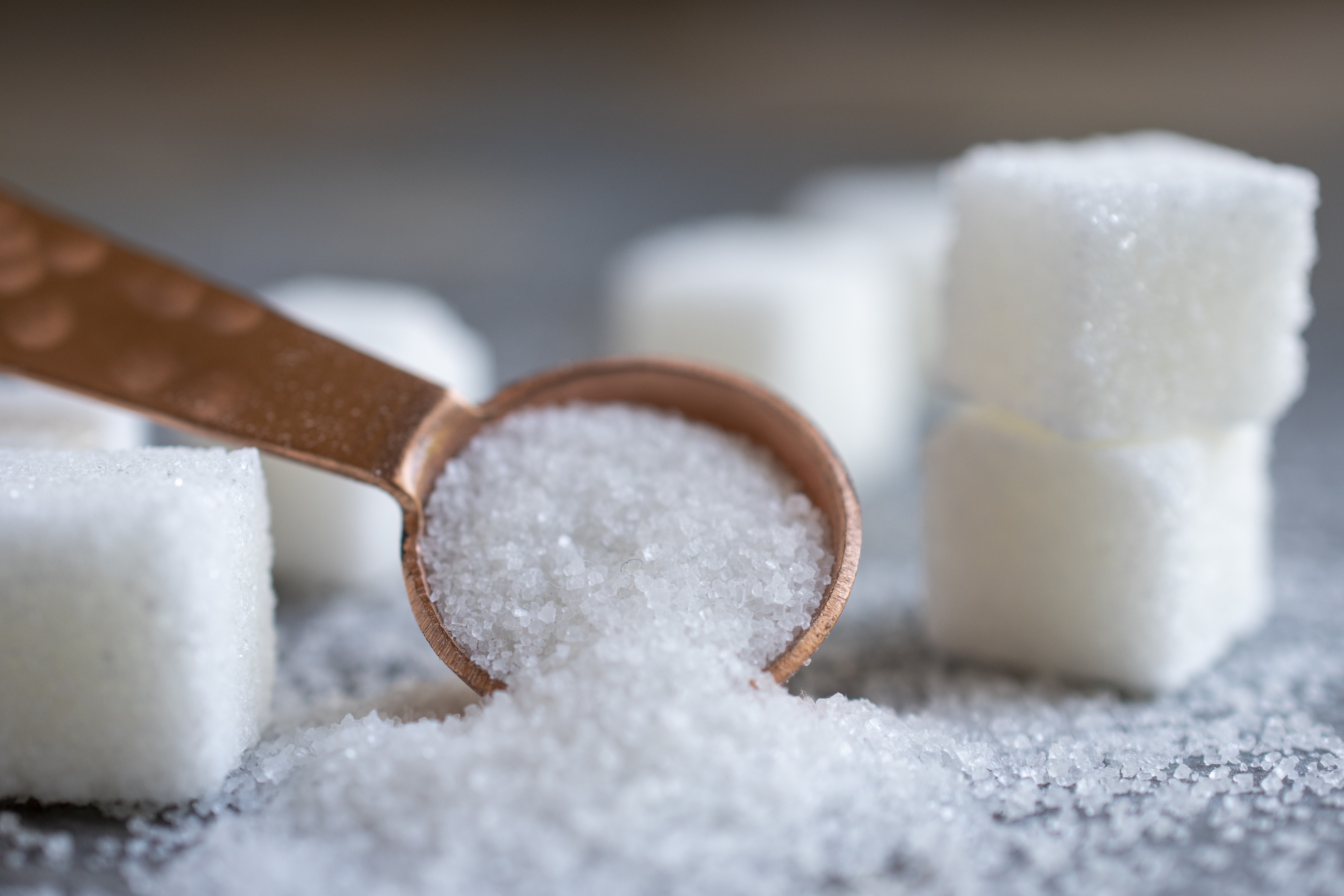 A spoonful of Sugar with sugar cubes